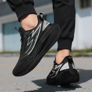 Zapatillas running hombre De Malla Respirable Livianas