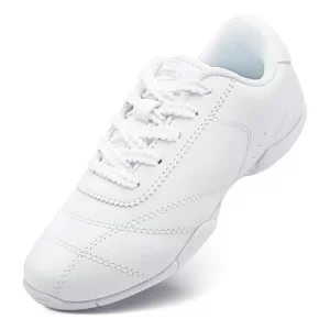 zapatillas Niña De Piel Blancas Cheer Shoes Stelle (1 Ml)