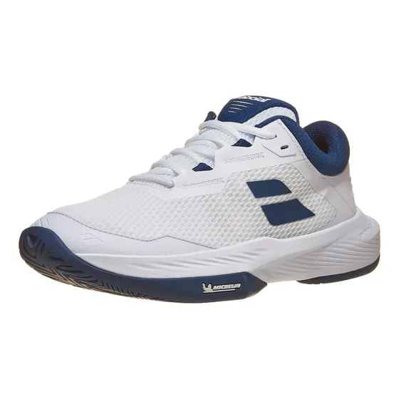 Zapatillas Blancas Hombre De Tenis Babolat Sfx4 Blanco/azul
