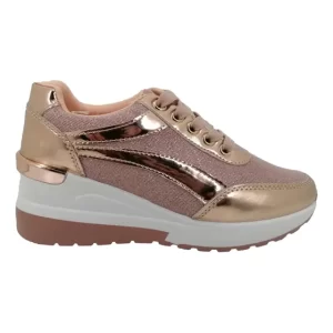 Zapatilla plataforma mujer De Pg516-6 Rosado