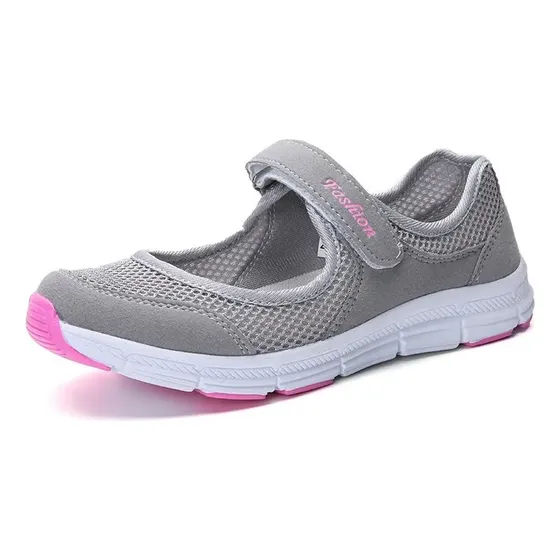 Zapatillas Blancas Hombre De Tenis De Malla Casual Para Mujer