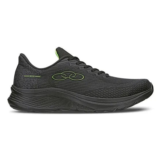 Zapatillas running mujer Zapatilla Delta Negra/verde