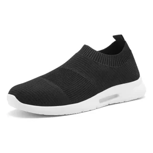 Zapatillas Blancas Hombre Deportivas De Malla Transpirable Sin