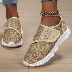 Zapatillas deportivas mujer Calados Transpirable Cómoda Deportiva