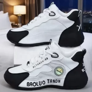 Zapatillas Blancas Hombre Deportivas Transpirables, Cómodas