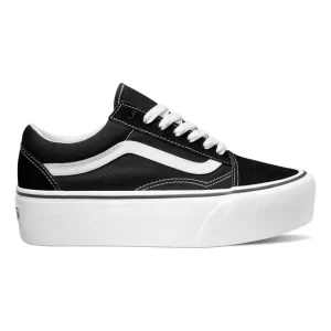 Zapatilla plataforma mujer Ua Old Skool Stackform S/c Negro Vans