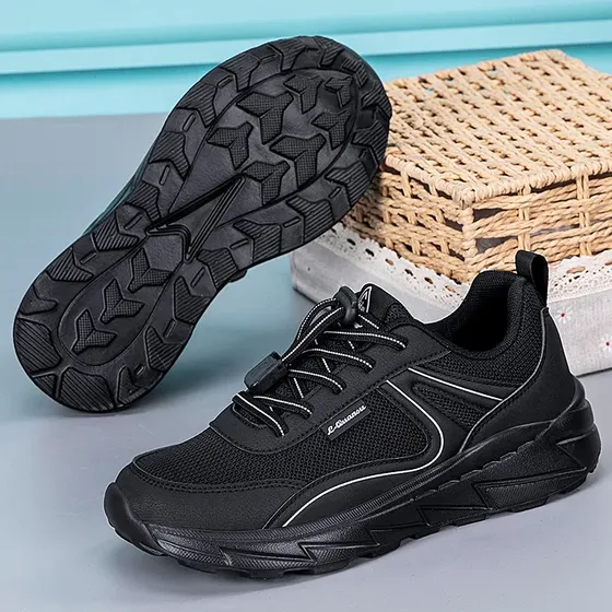 Zapatillas running hombre De Caminata Anchas, Ligeras