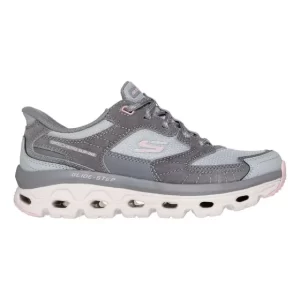 zapatillas mujer Slip-ins Glide Step Sole Gris Pk Skechers