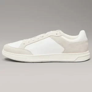 Zapatillas Blancas Hombre Low Top Lace Up Repreve Blanco Calvin