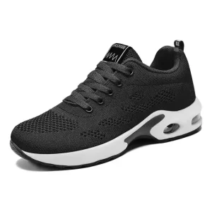 Zapatillas running mujer De Malla Transpirables Con Suela Blanda