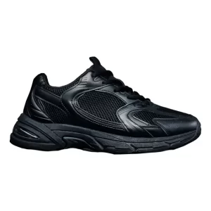 Zapatillas running hombre Moda Chunky Deportivas Negro 7649