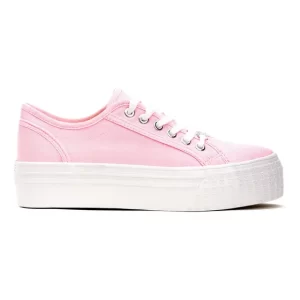 Zapatilla plataforma mujer Rosado Irem Heriel