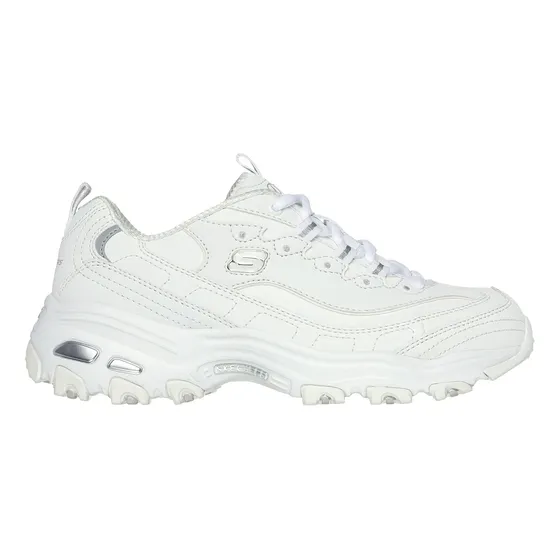 Zapatillas Blancas Mujer Skechers D'lites - Play On