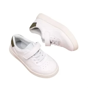 zapatillas Niña Zapatos Niños Negro Escolar Velcro