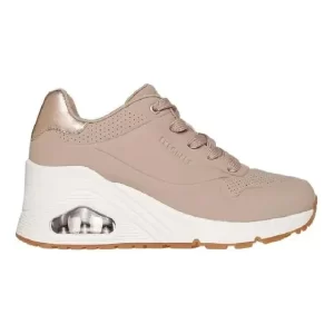 Zapatilla Skechers mujer Uno Flex Taupe Skerchers