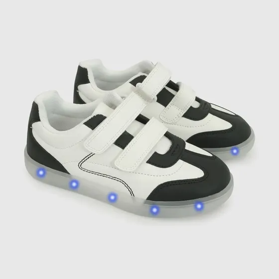 zapatillas Niña Zapatilla Luces Blanca 2833