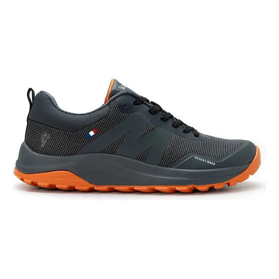 zapatillas running hombre Zapatilla Outdoor Gris Naranja Dr40