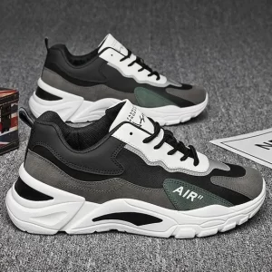 Zapatillas running hombre De Goma Pu Transpirables Piao Wang Dad