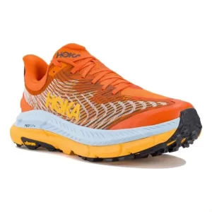 Zapatillas running hombre M Mafate Speed 4 Rojo Naranja