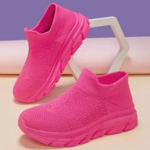 Zapatilla plataforma mujer Zapatillas De Punto Tipo Calcetín