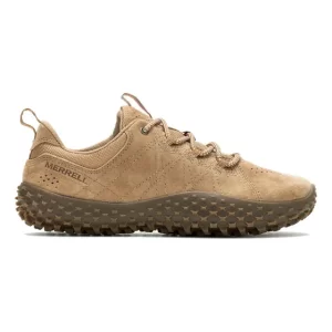 Zapatillas running mujer Zapatilla Cuero Wrapt Café Claro Merrell