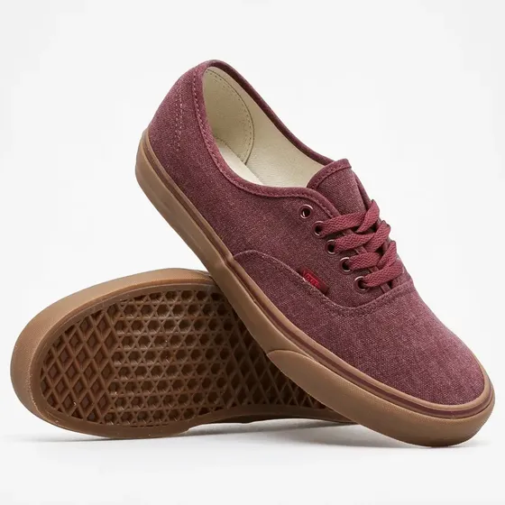 zapatilla vans Authentic (washed Canvas) Royale Envío Gratis