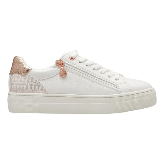 Zapatilla plataforma mujer Tamaris 23313-41 Blanca