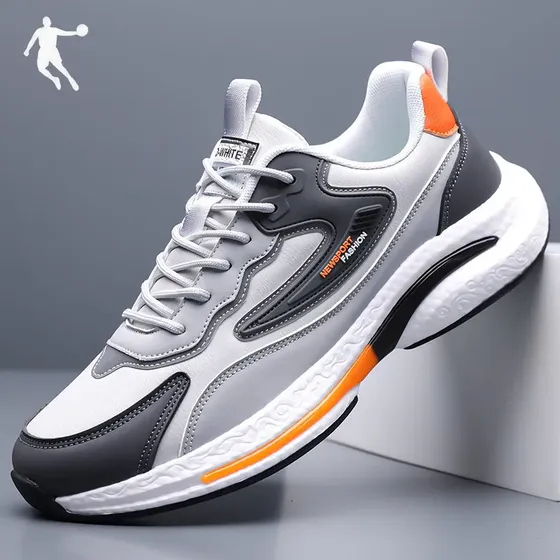 Zapatillas running hombre De Para De Cuero Con Pu Acolchado