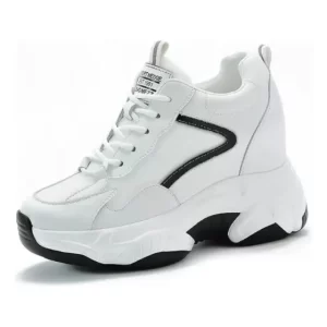 Zapatilla plataforma mujer Tenis Casual Con Mayor Altura Dentro
