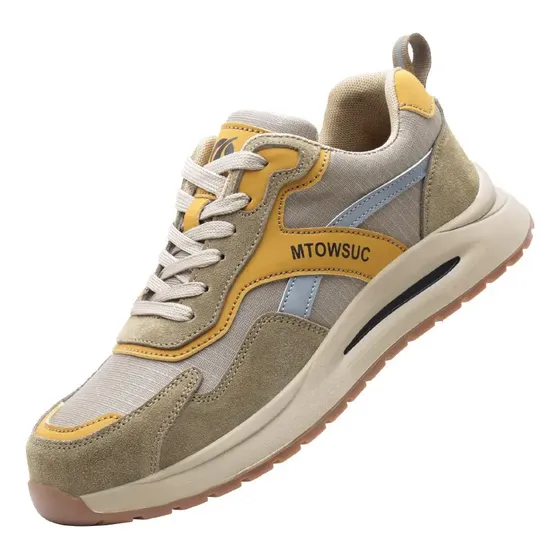 Zapatilla de seguridad Zapatos Con Punta Acero Estilo For Hombre