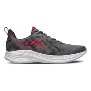 zapatillas running hombre Zapatilla Marte Gris/rojo