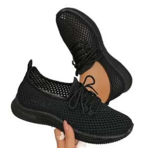 Zapatillas Blancas Hombre Casuales De Malla Para Mujer