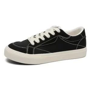 Zapatillas Blancas Hombre De Lona Casuales
