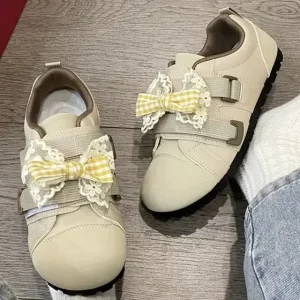 Zapatillas Blancas Hombre High Quality Femeninas Con Lazo