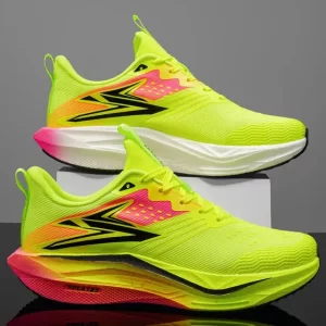 Zapatillas running mujer Unisex Ligera Amortiguación Placa