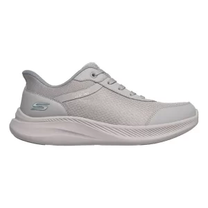 Zapatillas running mujer Skechers Slip-ins Bobs Moda Flex Gris