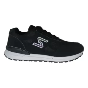 zapatillas running hombre Negro Y Blanco