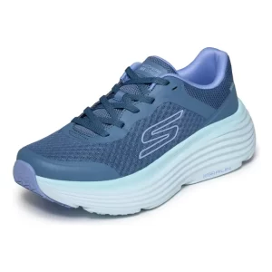 Zapatilla Skechers mujer Max Cushioning 8 Wide Azul/multi