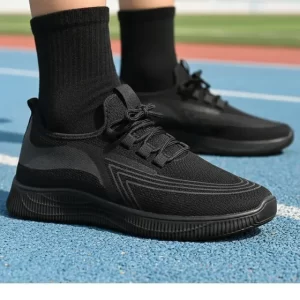 zapatillas mujer Zapatilla 328 Negra Economica, Para Uso Diario