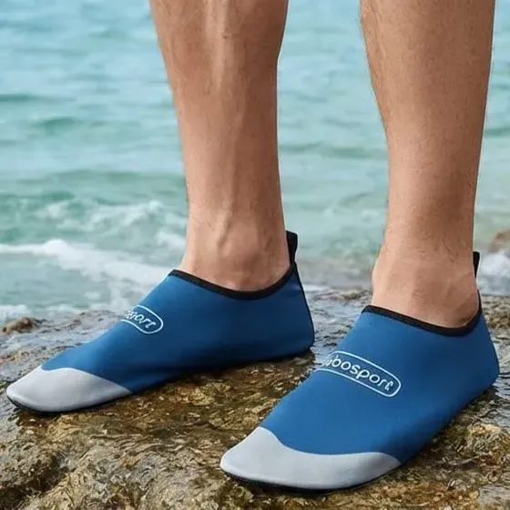 Zapatillas Hombre De Agua Adulto Bicolor ,playa ,verano Hs-2555ab