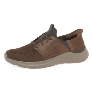 Zapatillas Skechers Hombre Zapatos Garner - Newick Slip-in Brown