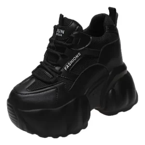 Zapatilla plataforma mujer Zapatillas De Tenis De Malla Simple