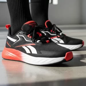 zapatillas running hombre Reebok Modelo Verse Negro Blanco Rojo