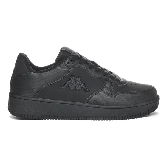 zapatillas mujer Zapatilla Logo Kappa Maserta Black Grey Charcoal